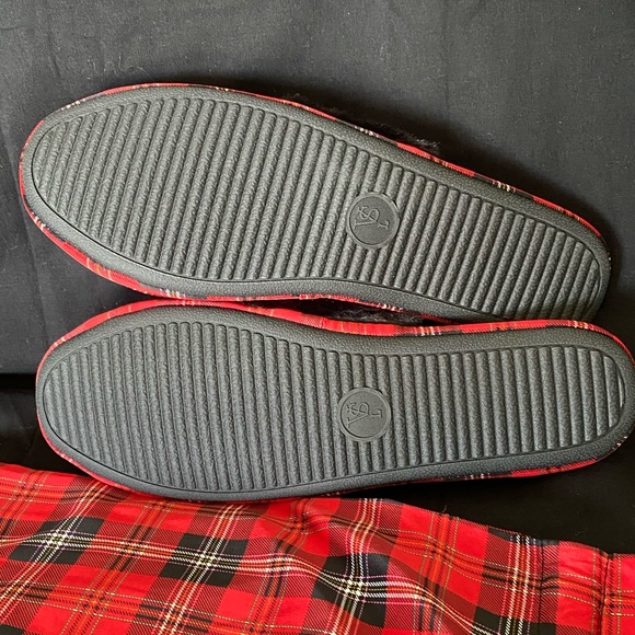 Victoria's Secret L Satin Slipper Plaid - Picture 6 of 7